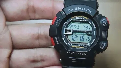 Casio G-shock Mudman G-9000-1 Tough and Mud resist