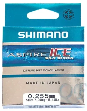 Леска Shimano Aspire Silk Shock Ice 50m (цвет прозрачный) d - 0.145mm-0