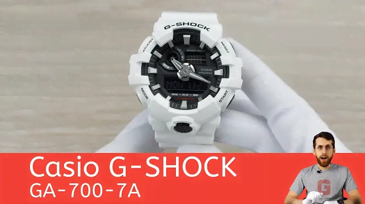 Белоснежный G-SHOCK-гигант / Casio GA-700-7A