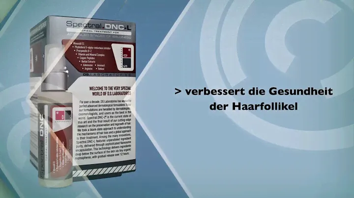 Aggressive Behandlung gegen Haarausfall - Spectral.DNC-L®