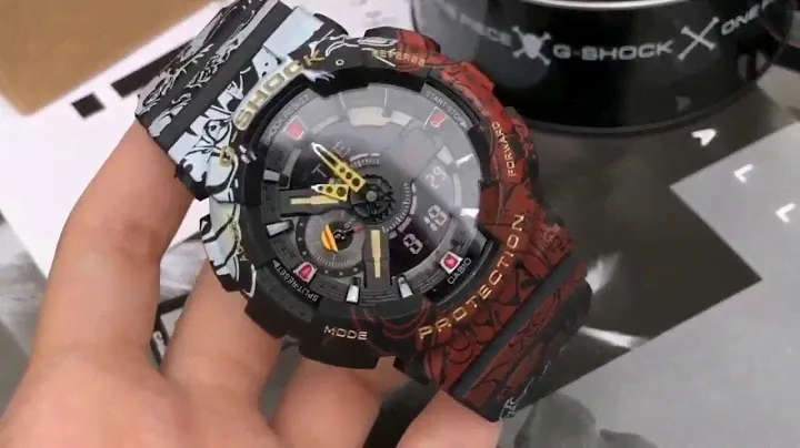 G-shock X One Piece GA-110JOP Casio watch
