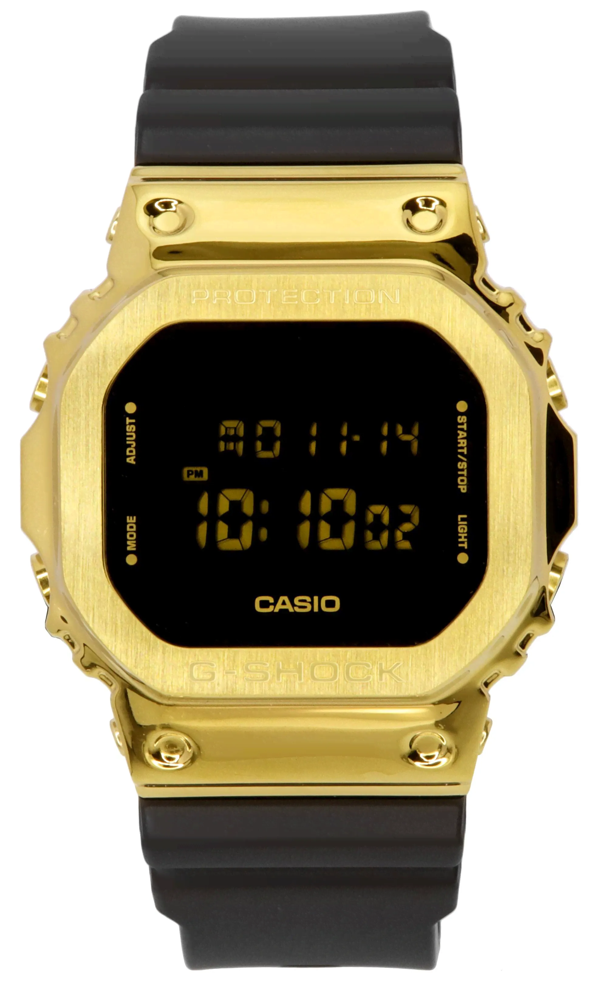 Часы унисекс Casio G-Shock Digital Gold Tone Quartz GM-5600G-9 GM5600G-9 200M-0