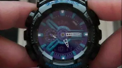Casio G-Shock GA110HC-1A (обзор часов)
