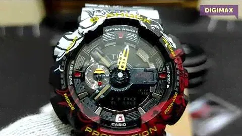 TUTORIAL CARA SETTING CASIO G-SHOCK X ONE PIECE