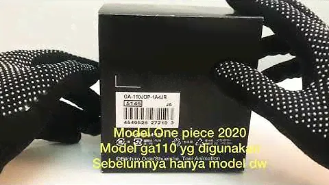 Gshock One Piece 2020 GA110OP-1A4JR:Unboxing